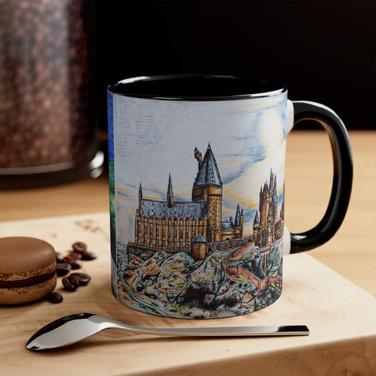 Harry Potter, Hogwarts Ceramic Coffee Mug, 11oz
