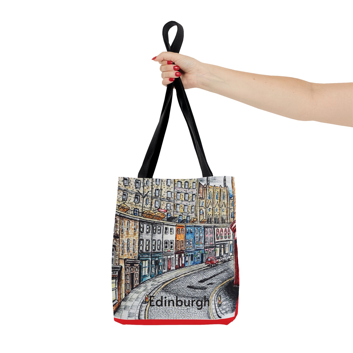 Tote Bag (AOP)- Iconic Edinburgh Victoria Street Design