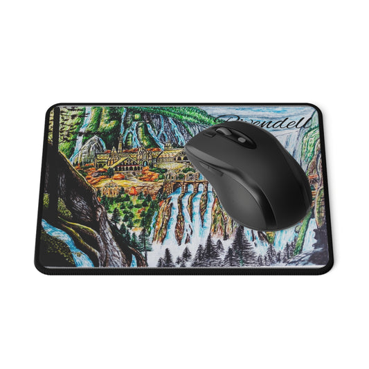 Non-Slip Mouse Pad- Lord of The Rings, Rivendell Design