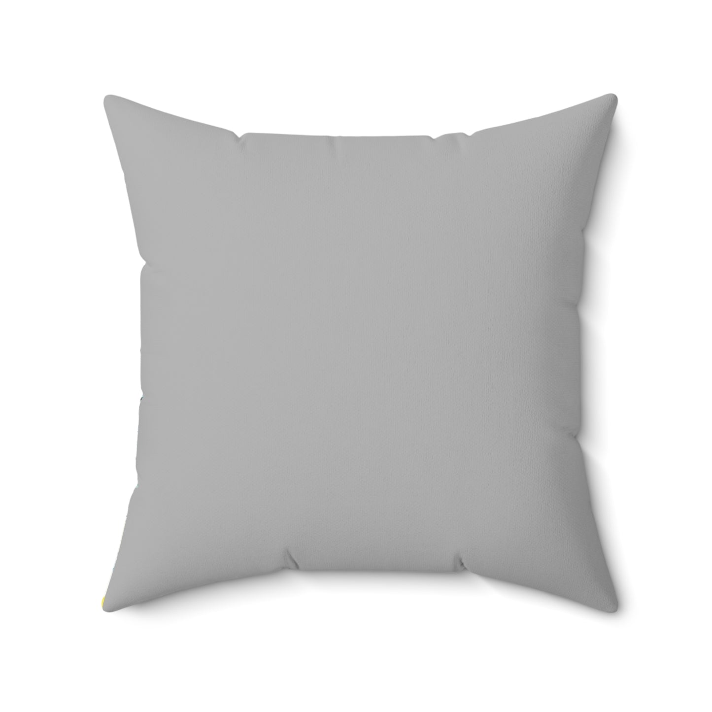 Polyester Square Pillow- Dumbarton Castle Design