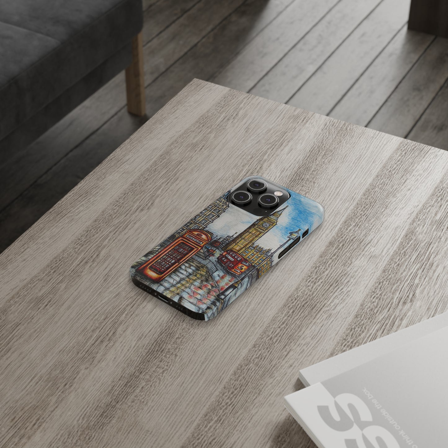 Slim Phone Case- London Big Ben Design