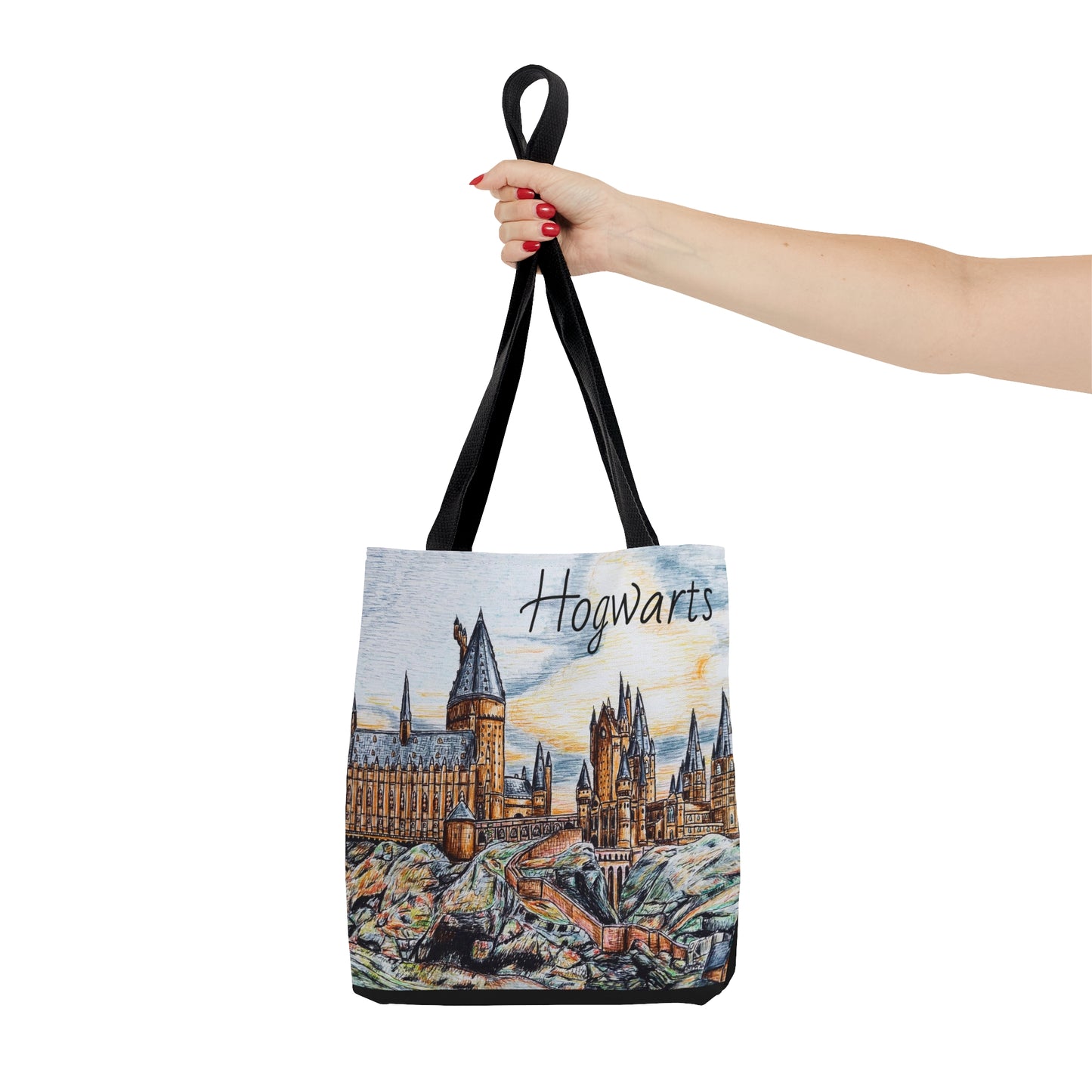 Tote Bag (AOP)- Edinburgh Collage Art Design