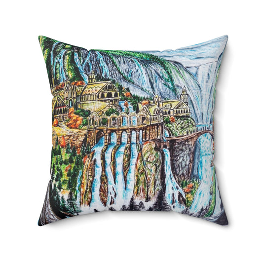 Indoor decorative cushion- Lord Of The Rings Rivendell