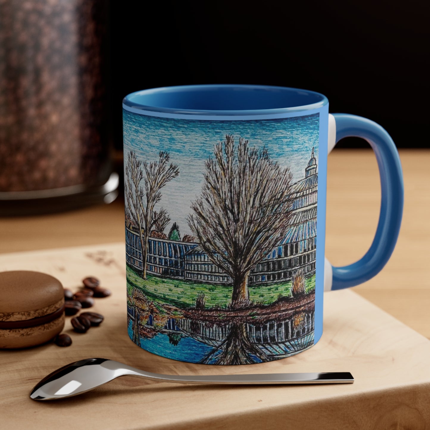 Coffee Mug, 11oz- Glasgow Botanical Gardens Design