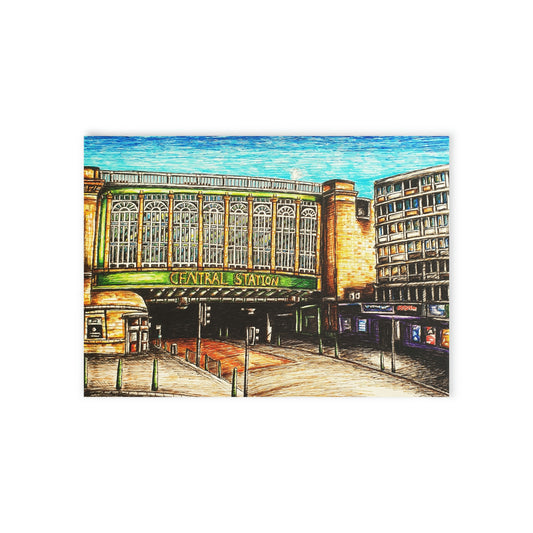 Glasgow Postcard Sets- Central Station