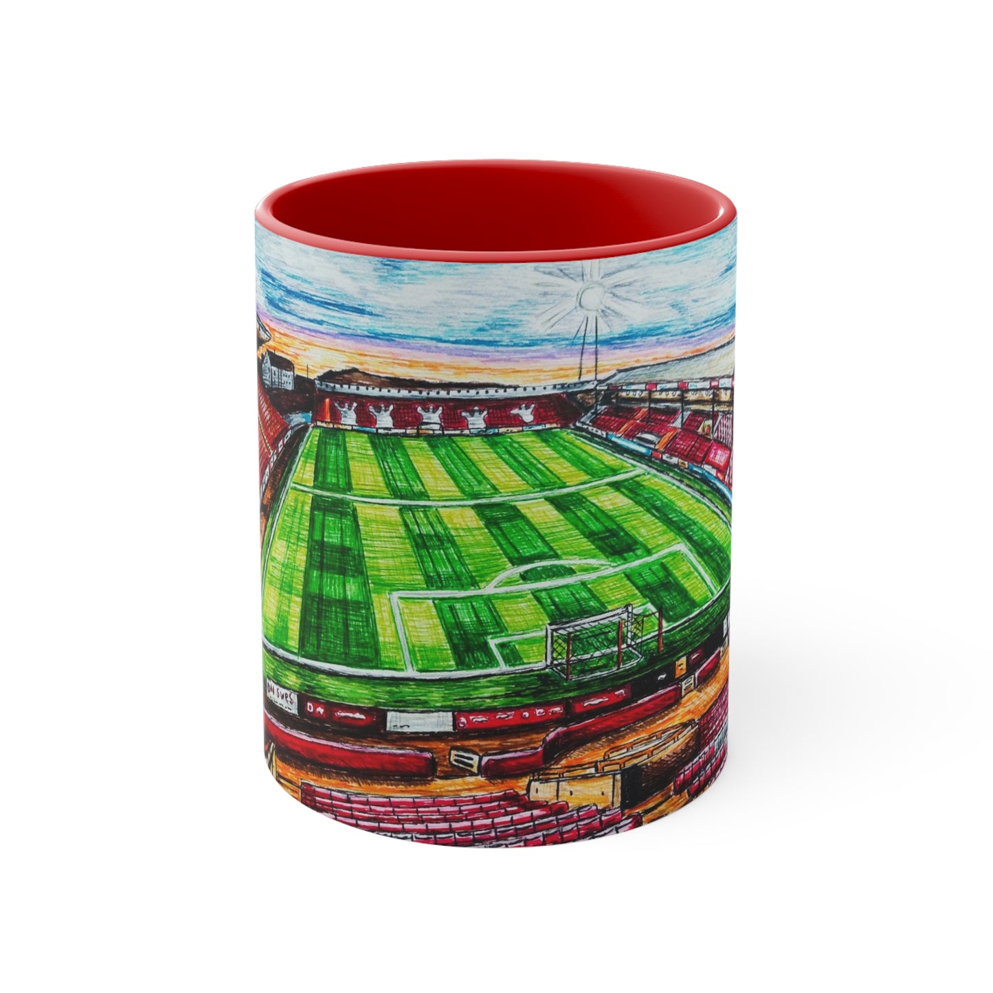 Coffee Mug, 11oz- Aberdeen FC Design