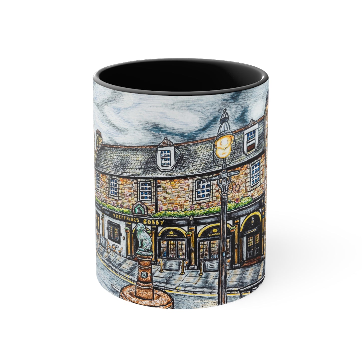Coffee Mug, 11oz- Greyfriar's Bobby Bar and Fountain Design
