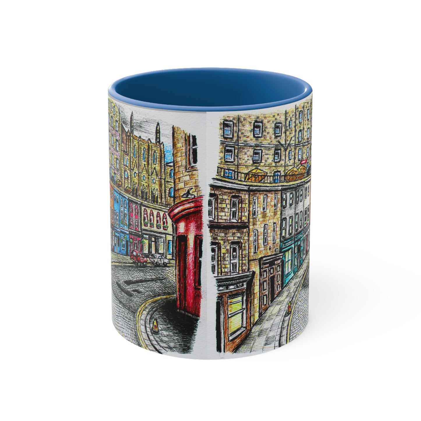 Coffee Mug, 11oz- Edinburgh Victoria Street Design