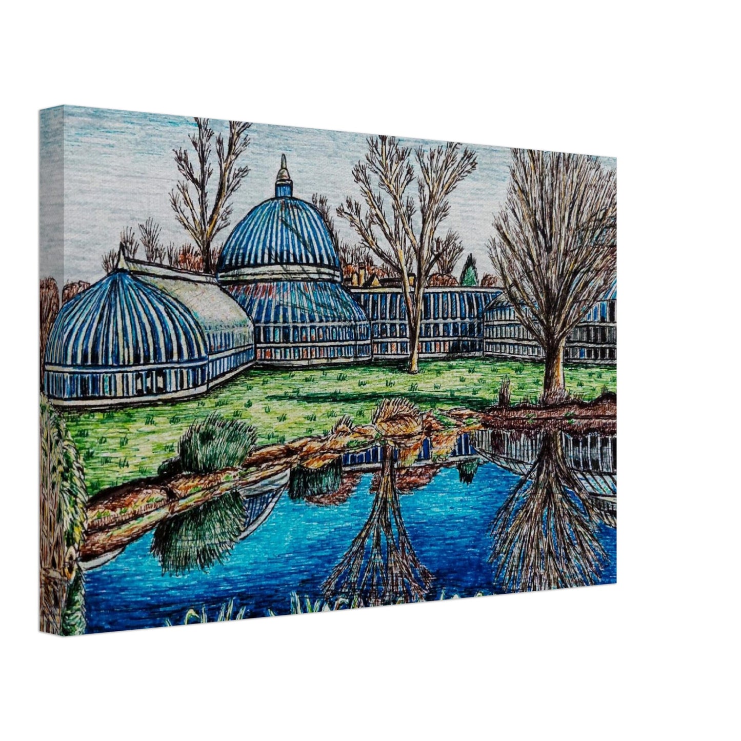 Glasgow Botanical Gardens Canvas Art