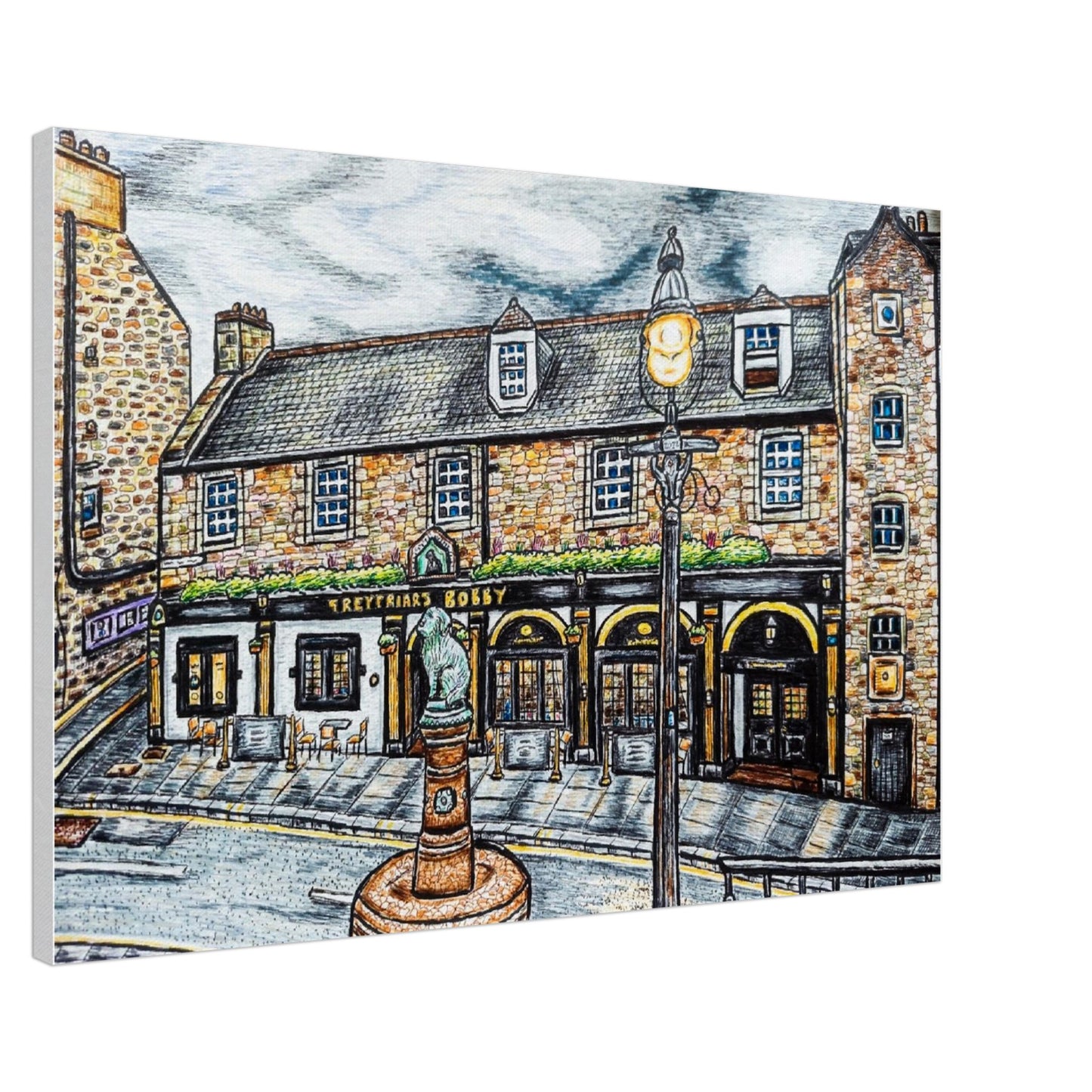 Edinburgh Greyfriar's Bobby Canvas Print