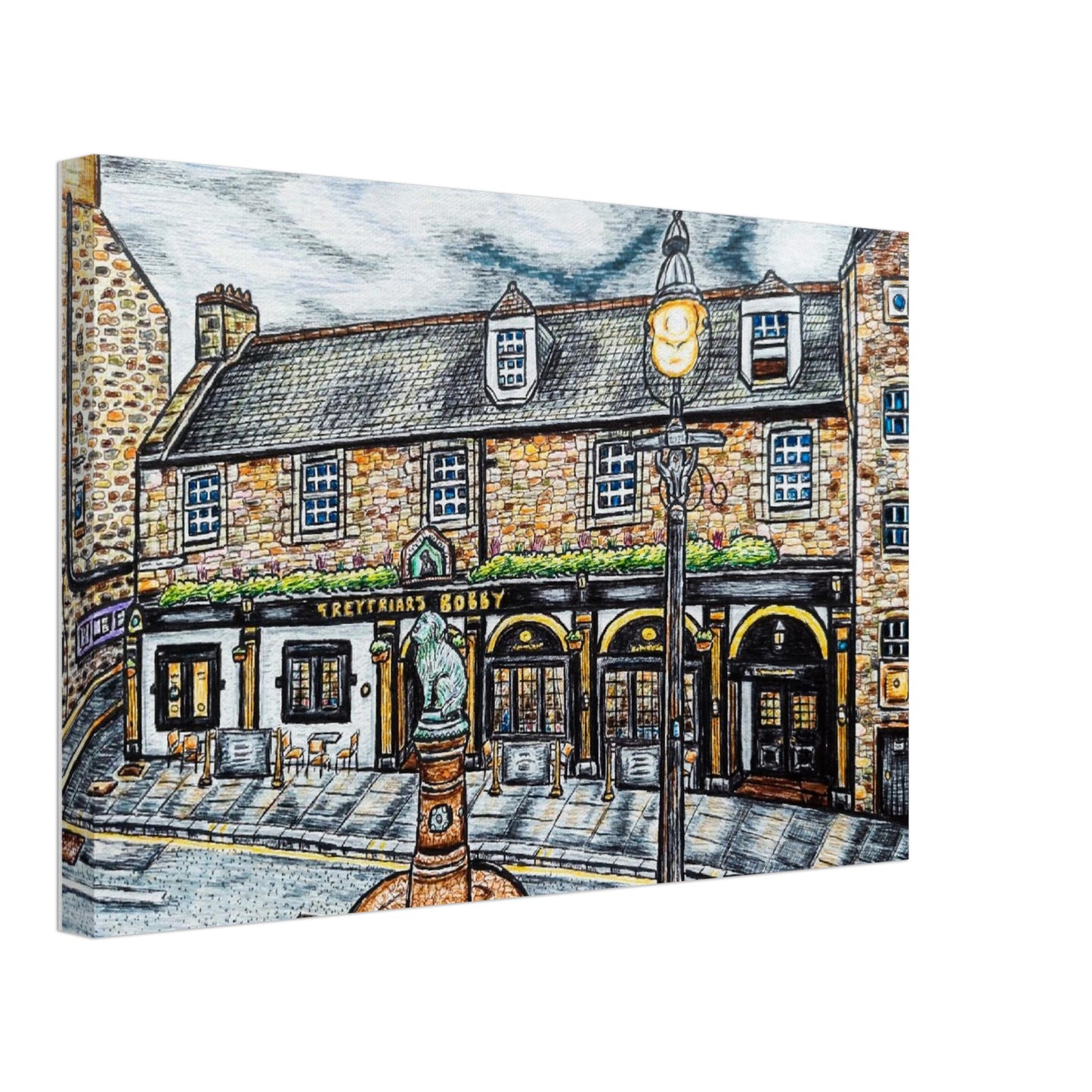 Edinburgh Greyfriar's Bobby Canvas Print