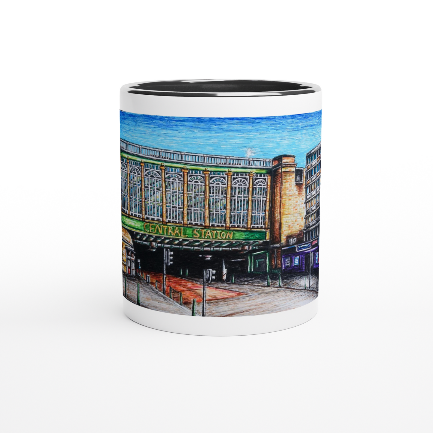 11oZ Ceramic Glasgow Central Station Mug