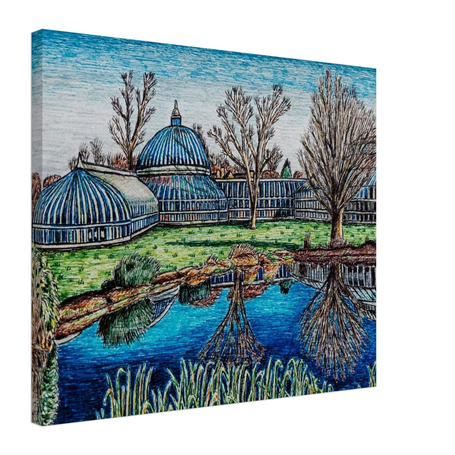 Glasgow Botanical Gardens Canvas Art