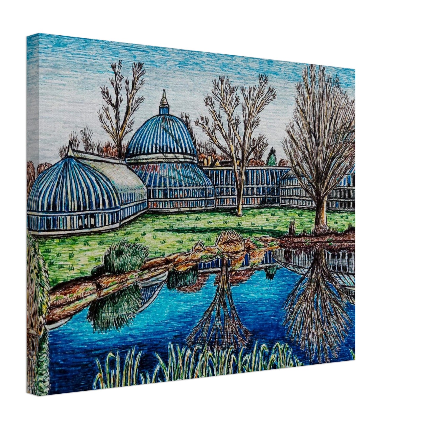 Glasgow Botanical Gardens Canvas Art